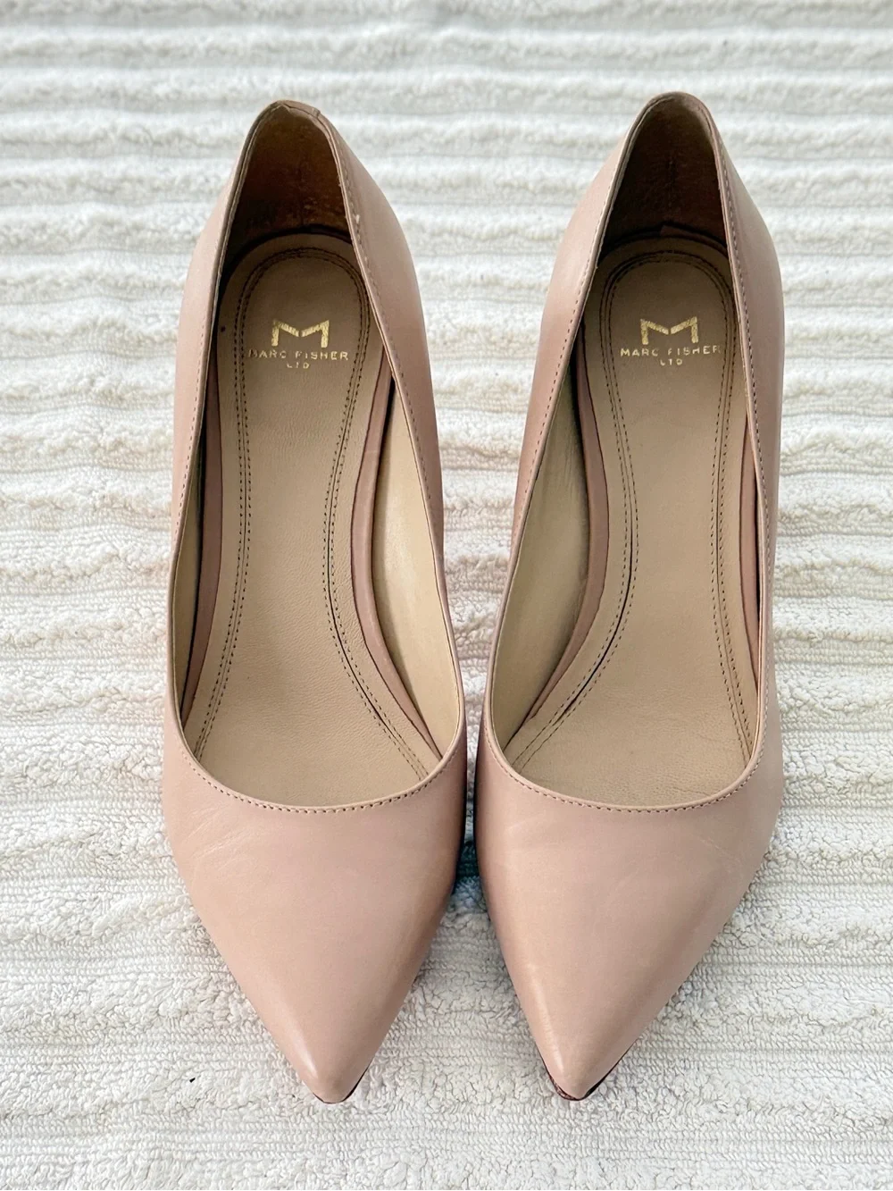 Marc Fisher Zala Block Heel Pump Size 8